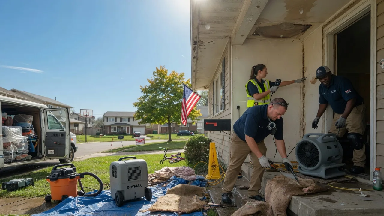 Water Damage Restoration in Mentor, OH near me